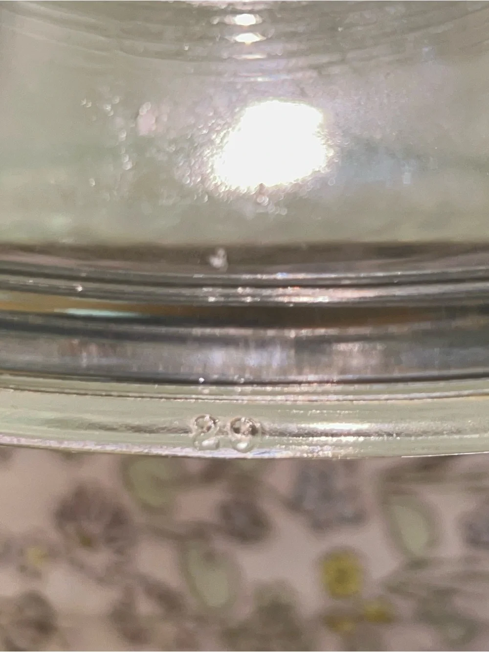 Pyrex Clear Glass Replacement Lid Vintage Square 6in Inner Rim 7 In Outer Rim
